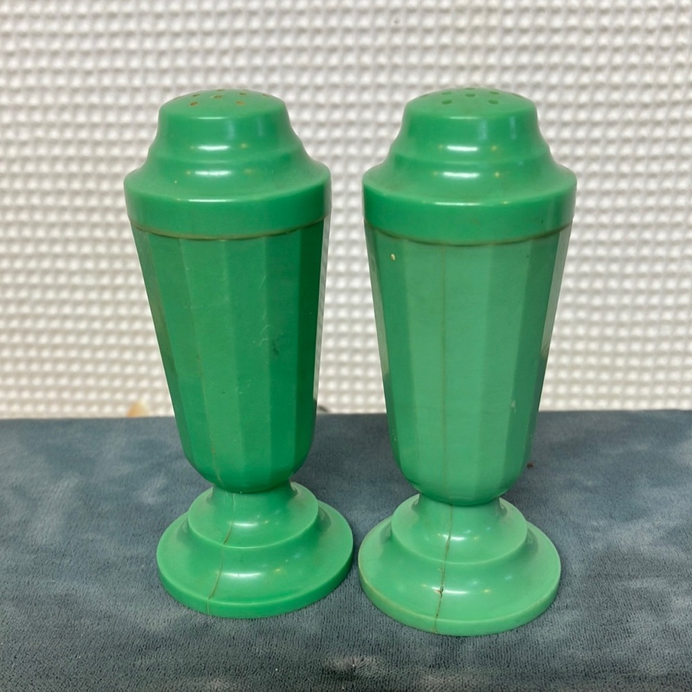 Beetleware salt and pepper shakers